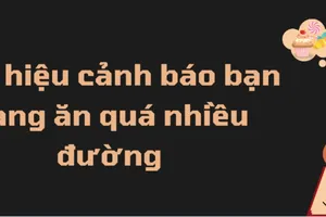 Dấu hiệu cảnh báo bạn đang ăn quá nhiều đường