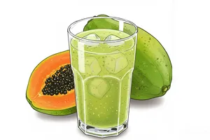 7 lợi ích của nước ép đu đủ xanh đối với sức khỏe