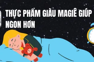 9 thực phẩm giàu magiê giúp ngủ ngon hơn