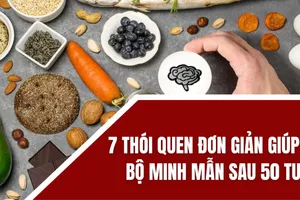 7 thói quen đơn giản giúp não bộ minh mẫn sau 50 tuổi