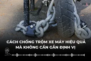 Cách chống trộm xe máy hiệu quả mà không cần gắn định vị 