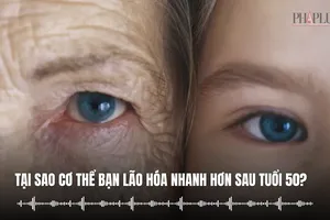  Tại sao cơ thể bạn lão hóa nhanh hơn sau tuổi 50?