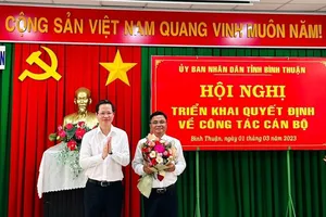 Sở Xây dựng Bình Thuận có tân giám đốc