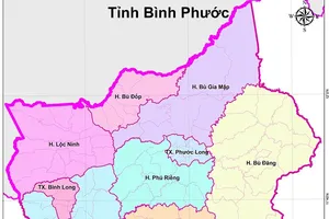 Bình Phước: Huyện Hớn Quản, Phú Riềng sẽ sát nhập vào các đơn vị cấp huyện lân cận