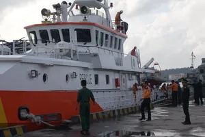 Chưa tiếp cận được tàu cá Bình Định gặp nạn trên biển