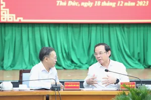 Bí thư Nguyễn Văn Nên: TP Thủ Đức cần mạnh dạn đề xuất, huy động nguồn lực theo Nghị quyết 98 