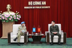 Bộ Công an sẵn sàng lực lượng tham gia hoạt động gìn giữ hòa bình LHQ