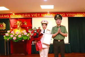 Công bố quyết định chuẩn y Phó Chủ nhiệm UBKT Đảng uỷ Công an Trung ương