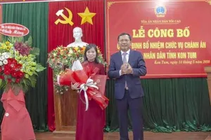 Nhân sự mới tỉnh Kon Tum 