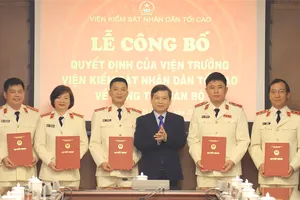 Nhân sự mới VKSND Tối cao