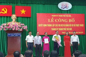 Thành lập Chi bộ Chi cục Thi hành án dân sự TP Thủ Đức