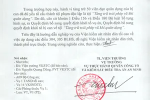 Kiến nghị toà án hướng dẫn hai tội danh trong BLHS