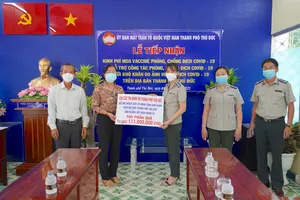 Chi cục Thi hành án dân sự TP Thủ Đức hỗ trợ người dân 700 phần quà