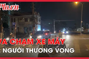 Va chạm xe máy chạy ngược chiều, nam thanh niên tử vong tại chỗ