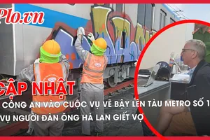 Điểm tin ANTT: Công an vào cuộc vụ vẽ bậy lên tàu metro số 1; Lý do người đàn ông Hà Lan giết vợ ở TP Đà Lạt