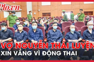 Video: Vợ Nguyễn Thái Luyện xin vắng mặt phiên phúc thẩm vì động thai