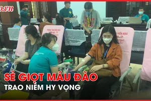 Video: TP.HCM phát động chiến dịch 'Những giọt máu hồng - hè 2023'