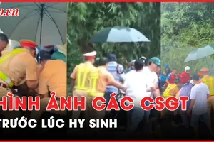 Xúc động hình ảnh các chiến sĩ chốt CSGT đèo Bảo Lộc trước lúc hy sinh