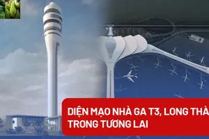 Diện mạo hai nhà ga Long Thành và Tân Sơn Nhất vừa khởi công trong tương lai