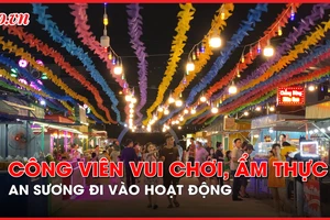 Video: Công viên vui chơi, ẩm thực An Sương đi vào hoạt động 