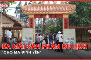 Video: Đồng Tháp ra mắt sản phẩm du lịch ‘chợ ma Định Yên’