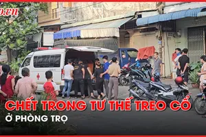 Video: Phát hiện nam công nhân chết trong tư thế treo cổ ở phòng trọ