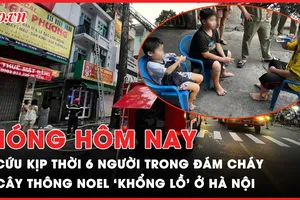 Nóng hôm nay: Cứu 6 người mắc kẹt trong đám cháy; Cây thông Noel 'khổng lồ'