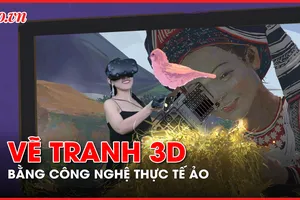 Video: Cô gái vẽ tranh công nghệ thực tế ảo