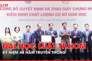 Video: Trường Đại học Luật TP.HCM kỷ niệm 48 năm truyền thống