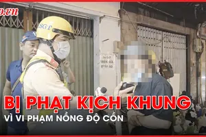 Video: Đi nhậu kỳ nghỉ lễ, nam thanh niên bị CSGT phạt kịch khung