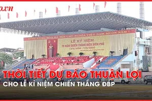 Video: Dự báo thời tiết thuận lợi cho Lễ kỷ niệm 70 năm chiến thắng Điện Biên Phủ