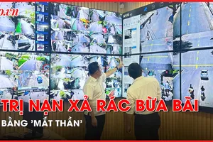 Video: ‘Mắt thần’ giúp trị nạn xả rác bừa bãi tại TP.HCM