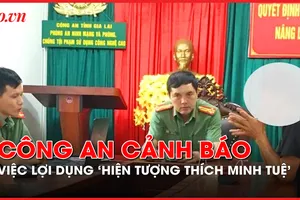 Điểm tin ANTT: Công an phát đi cảnh báo tình trạng lợi dụng 'hiện tượng Thích Minh Tuệ' để trục lợi