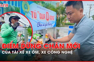 Video: Điểm dừng chân của tài xế xe ôm ở TP Thủ Đức
