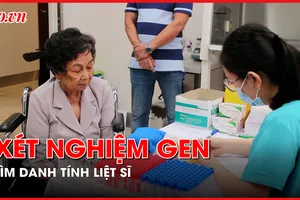Xác định danh tính liệt sĩ qua xét nghiệm gen cho người thân: Hy vọng lại được thắp lên!