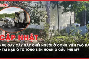 Điểm tin ANTT: Sở GTVT nói gì sau tai nạn ô tô liên hoàn ở cầu Phú Mỹ?; Rà soát cây xanh sau vụ cây gãy nhánh gây chết người ở Công viên Tao Đàn