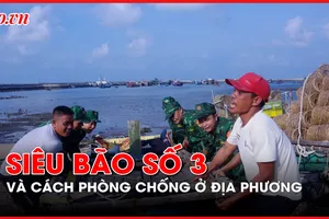 Hải Phòng, Quảng Ninh hối hả phòng chống siêu bão số 3