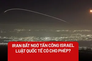 Iran bất ngờ tấn công Israel bằng tên lửa: Luật quốc tế có cho phép?