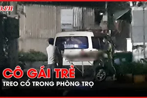 Điều tra nguyên nhân cô gái trẻ chết trong tư thế treo cổ trong phòng trọ