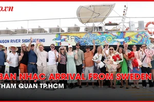 TP.HCM trong mắt các thành viên ban nhạc Arrival From Sweden