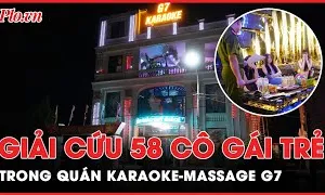 Toàn cảnh giải cứu gần 60 cô gái bị bắt phục vụ khách trong quán Karaoke - Massage ở Thanh Hóa