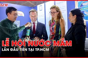 Khai mạc Lễ hội nước mắm lần đầu tiên tại TP.HCM 
