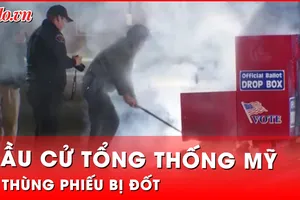 Bầu cử tổng thống Mỹ: 2 thùng phiếu bị đốt, hàng trăm lá phiếu bị tiêu hủy