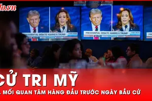 Mối quan tâm hàng đầu của cử tri về bầu cử Mỹ 2024