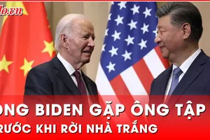 Ông Joe Biden gặp ông Tập trước khi kết thúc nhiệm kỳ