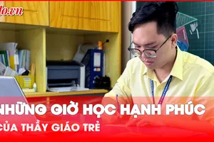 Video: Thú vị với 'giờ học hạnh phúc' của thầy giáo trẻ