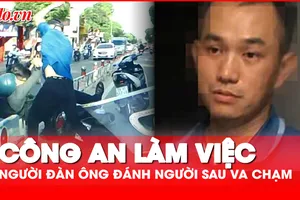 Video: Danh tính người đàn ông đánh nam thanh niên sau va chạm trên đường Khánh Hội