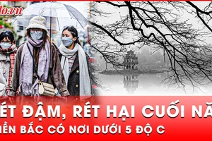 Dự báo thời điểm rét nhất của đợt không khí lạnh cuối năm, miền Bắc có nơi xuống dưới 5 độ C