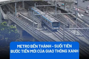 Metro Bến Thành - Suối Tiên chính thức vận hành: Bước tiến mới của giao thông xanh 