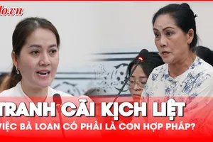 Video: Tranh cãi kịch liệt việc bà Hồng Loan có phải là con hợp pháp của cố NSƯT Vũ Linh 